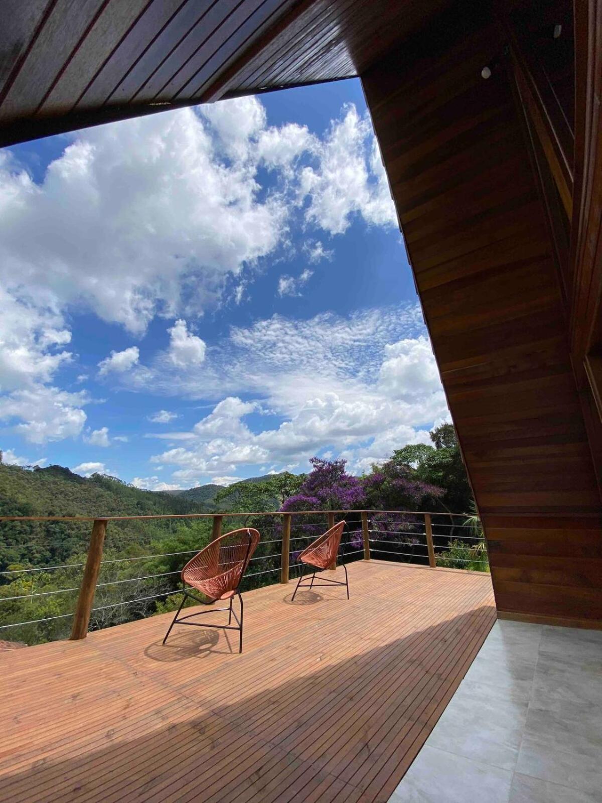 Chales Fazenda Floresta Das Araucarias Cunha Exterior foto